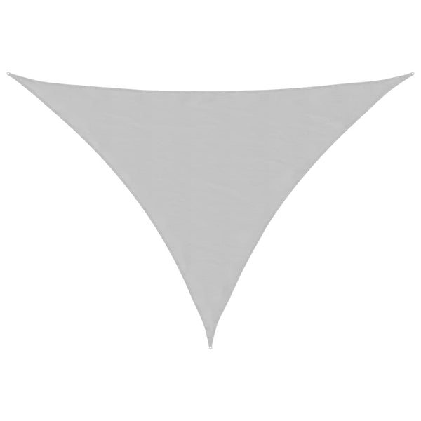 vidaXL Voile d'ombrage gris clair 4x4x5,8 m 100 % polyester Oxford