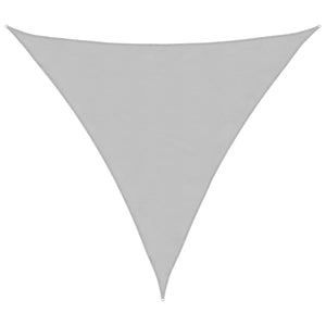 Hellgraues Sonnensegel 4,5 m Polyester Oxford