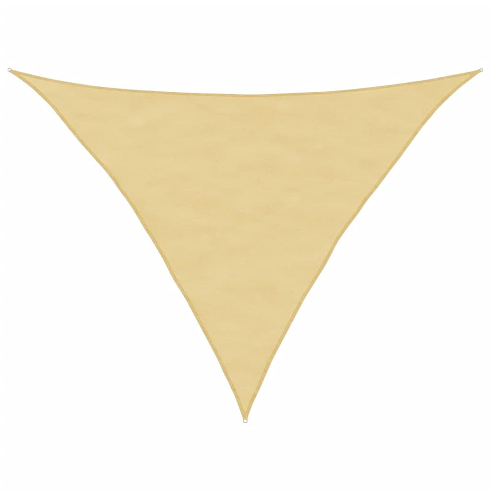 Sandfarbenes Sonnensegel, 2,5x2,5x3,5 m