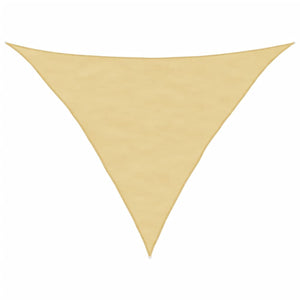 Sonnensegel Sand 3,5x3,5x4,9m Polyester