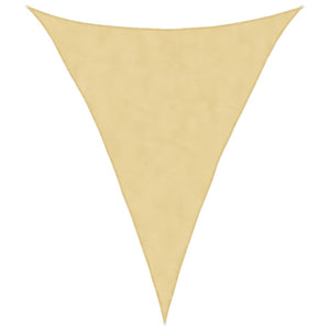 Sonnensegel Sandfarben 4x5x5 m Polyester Oxford