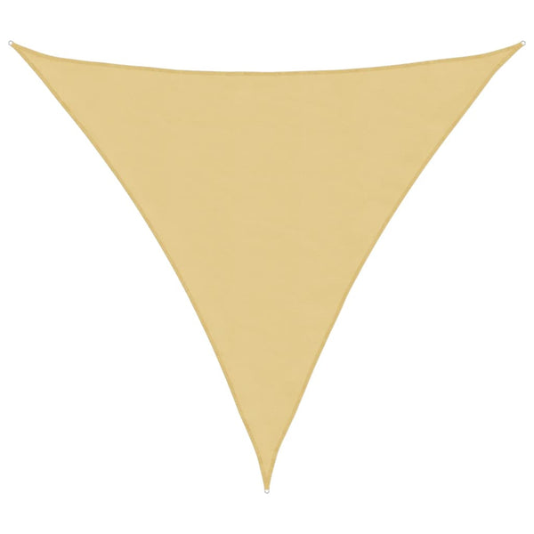 Sonnensegel Sand 5x5x5 m Polyester Oxford