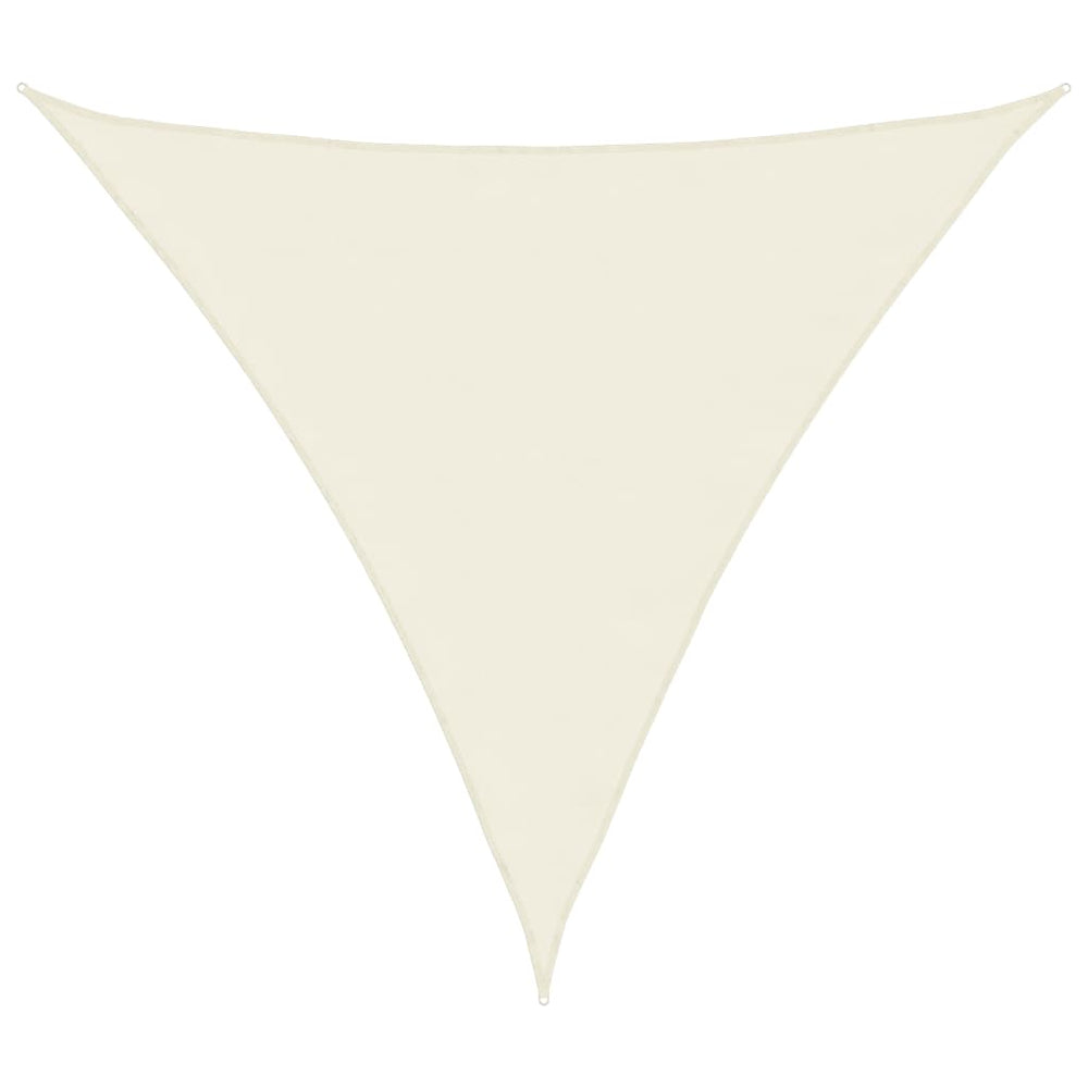 Creme Sonnensegel 2x2x2 m Polyester Oxford