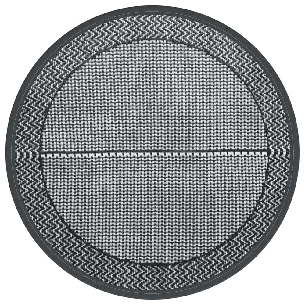 Outdoor Teppich ARAKIL Grau Ø160cm