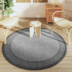 Outdoor Teppich ARAKIL Grau Ø160cm
