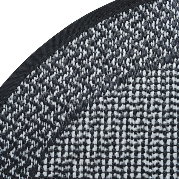 Outdoor Teppich ARAKIL Grau Ø160cm