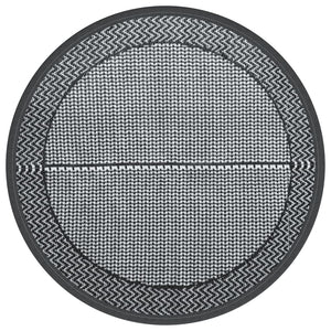 Grauer Outdoor-Teppich ARAKIL Ø200cm