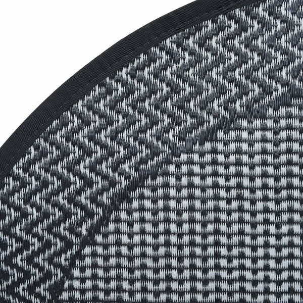 Grauer Outdoor-Teppich ARAKIL Ø200cm