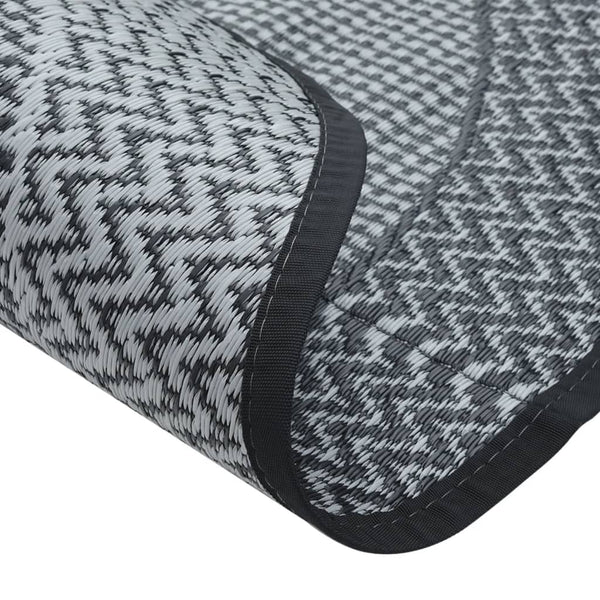 Grauer Outdoor-Teppich ARAKIL Ø200cm