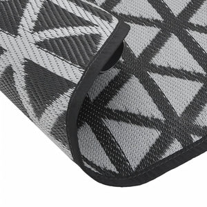 Schwarzer Outdoor-Teppich ARAKIL Ø160 cm