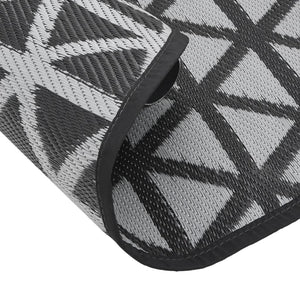 Schwarzer Outdoor-Teppich ARAKIL Ø200 cm