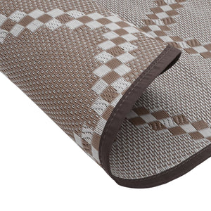 Outdoor Teppich Braun Ø160cm
