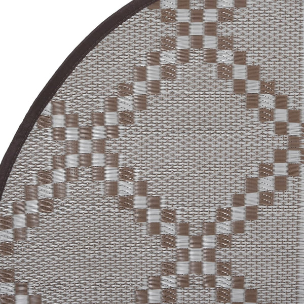 Outdoor Teppich Braun Ø160cm