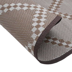 Outdoor Teppich Braun Ø200cm