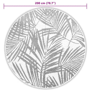 Grüner Outdoor-Teppich ARAKIL Ø200 cm