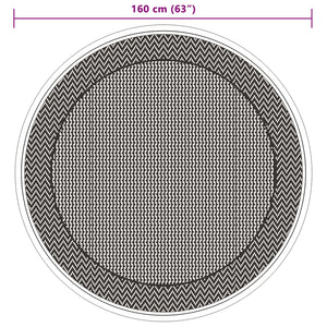Grüner Outdoor-Teppich ARAKIL Ø160cm