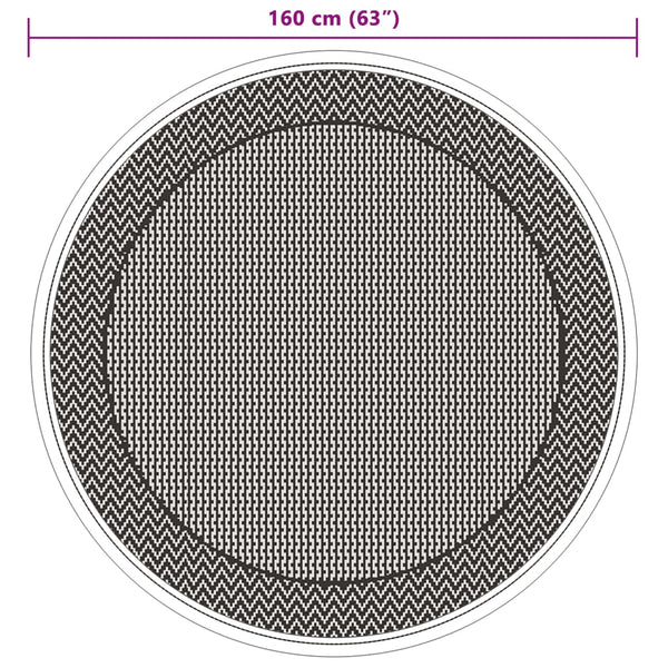 Grüner Outdoor-Teppich ARAKIL Ø160cm