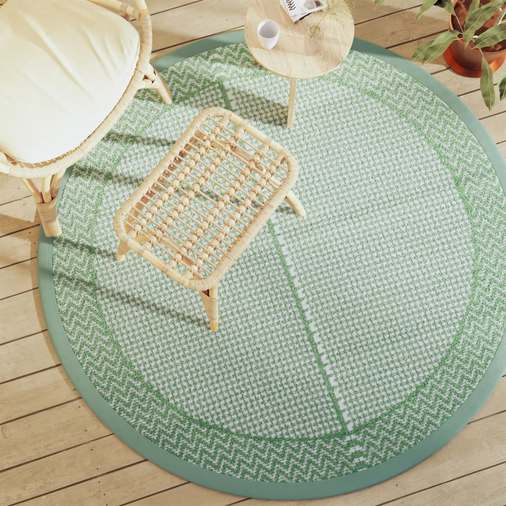 Grüner Outdoor-Teppich ARAKIL Ø160cm