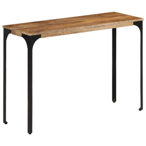 Brauner Konsolentisch Mango Massivholz 110 cm