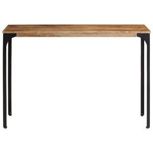 Brauner Konsolentisch Mango Massivholz 110 cm