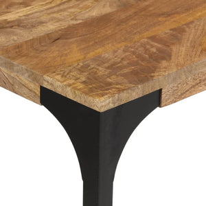 Brauner Konsolentisch Mango Massivholz 110 cm
