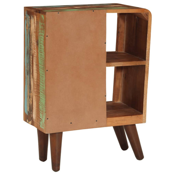 vidaXL Commode 55x30x80 cm Bois de récupération Massif