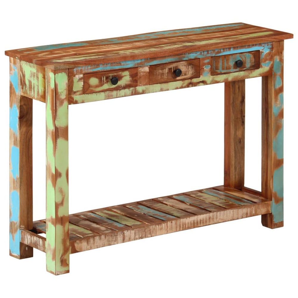 Konsolentisch Altholz Massiv 110 cm
