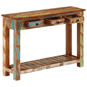 Konsolentisch Altholz Massiv 110 cm