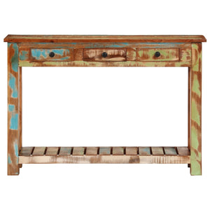 Konsolentisch Altholz Massiv 110 cm