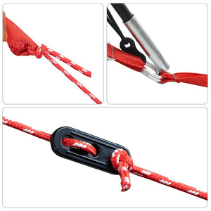 Wasserdichtes Familienzelt für 8 Personen, Grün