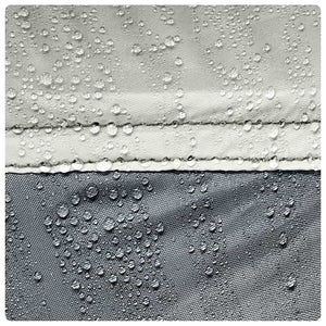 Wasserdichtes Partyzelt - Weiß & Grau