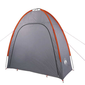 Wasserdichtes Camping-Lagerzelt Grau und Orange