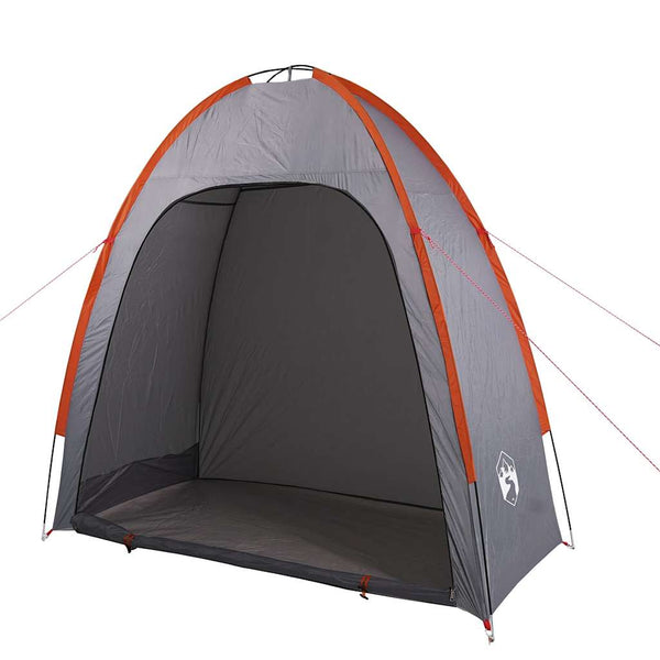 Wasserdichtes Camping-Lagerzelt Grau und Orange