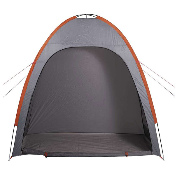 Wasserdichtes Camping-Lagerzelt Grau und Orange