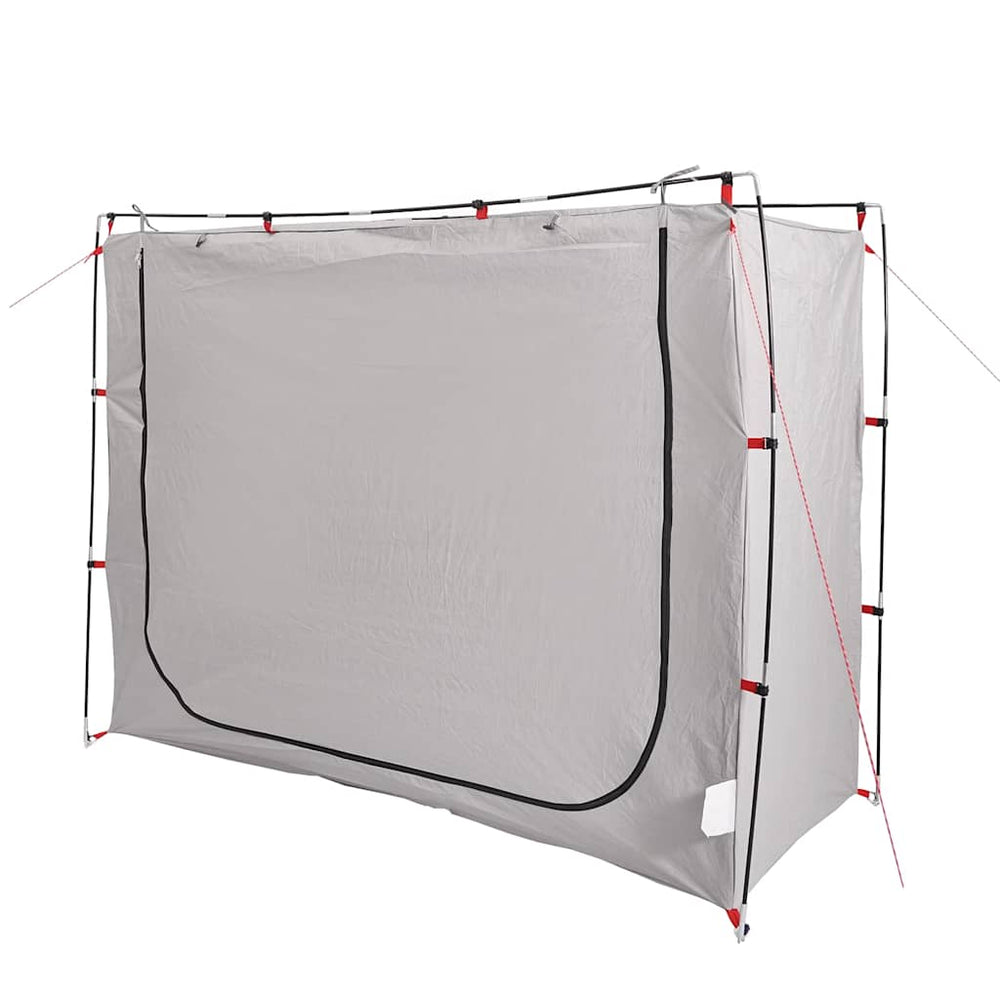 Wasserdichtes Camping-Beistellzelt Grau