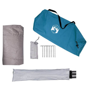 vidaXL Annexe Gris Imperméable