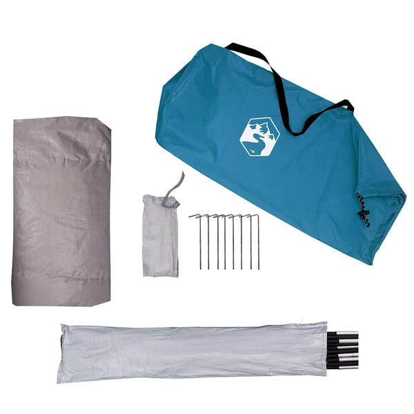 vidaXL Annexe Gris Imperméable