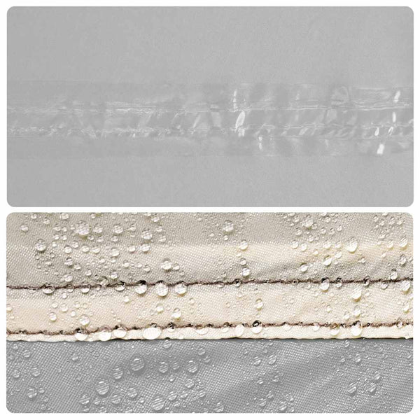vidaXL Annexe Gris Imperméable