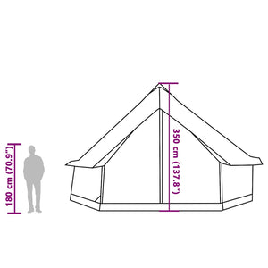 Wasserdichtes Tipi-Zelt für 12 Personen