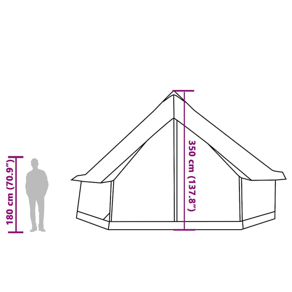 Wasserdichtes Tipi-Zelt für 12 Personen