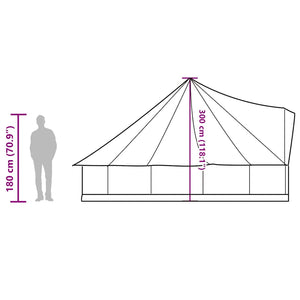 Wasserdichtes Tipi-Zelt für 10 Personen