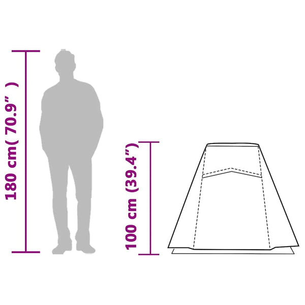 Wasserdichtes 1-Personen Tunnelzelt