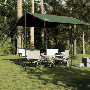 Wasserdichte Camping Plane Grün 300x294cm