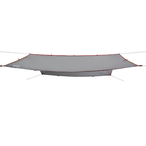Wasserdichte Campingplane 300x294cm Grau/Orange