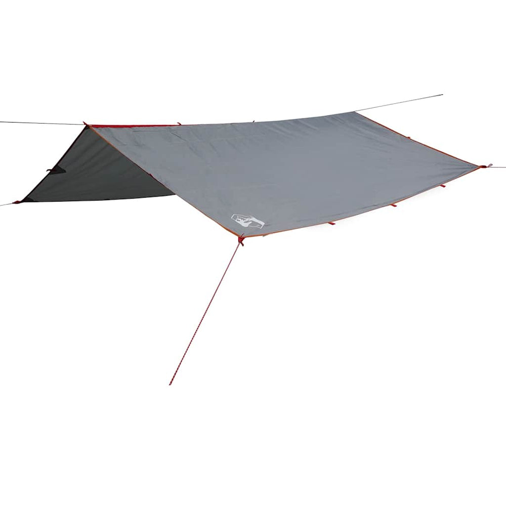 Wasserdichte Camping Plane 360x294cm Grau/Orange