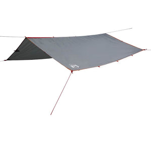 Wasserdichte Camping Plane 360x294cm Grau/Orange