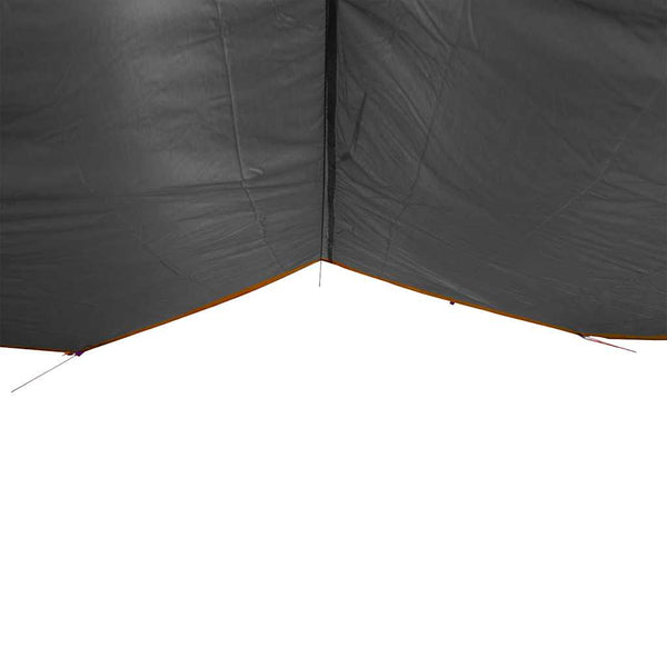 Wasserdichte Camping Plane 360x294cm Grau/Orange