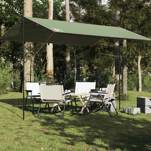 Wasserdichte Camping Plane Grün 400x294 cm