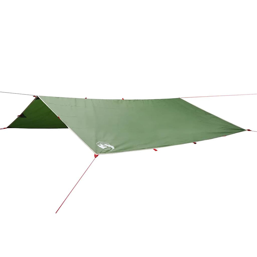 Wasserdichte grüne Campingplane 500x294 cm