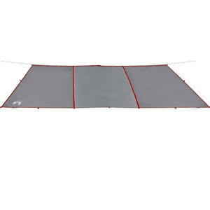 Wasserdichte Campingplane 420x440cm Grau & Orange